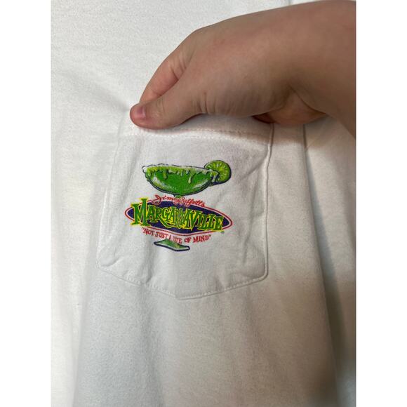 2000s Jimmy Buffett Margaritaville State Of Mind Parrot Heads Tourist Shirt 2XL - Picture 6 of 9